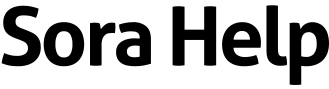 Sora Help logo