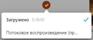 Параметры загрузки и воспроизведения для материала.